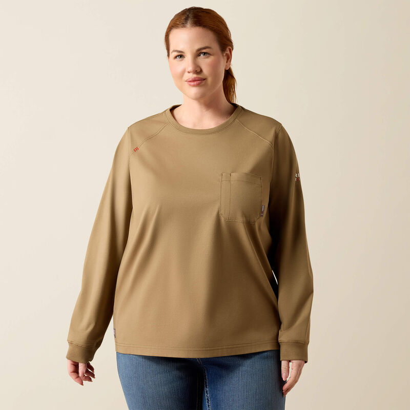 FR Pima Stretch Top Front Plus