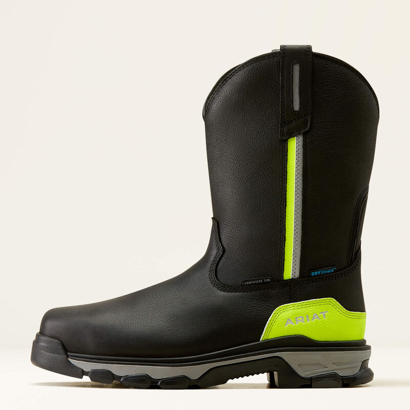 Intrepid Live Wire Waterproof Composite Toe Work Boot Side