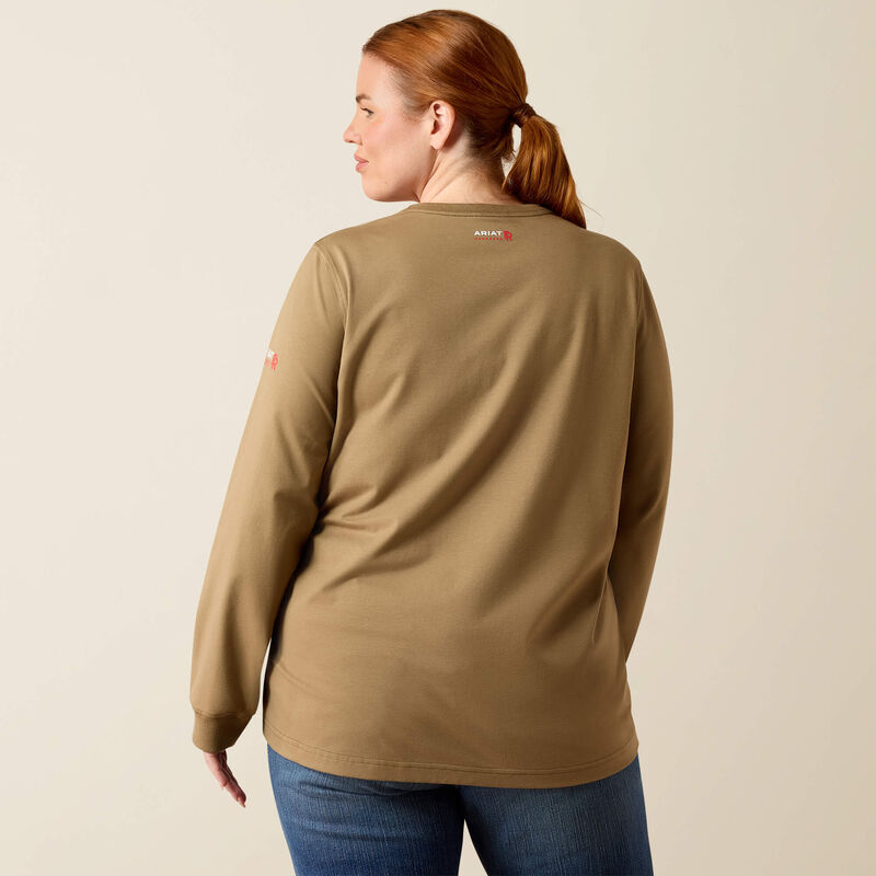 FR Pima Stretch Top Back Plus