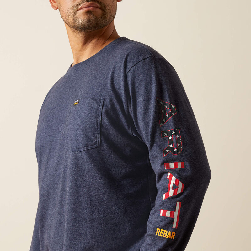 Rebar Cotton Strong Standard Logo Pocket T-Shirt 02