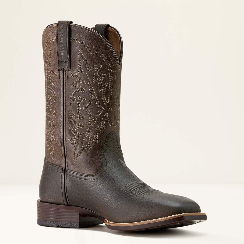 Ryden Ultra Wide Square Toe Cowboy Boot Medial