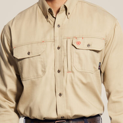 FR Solid Vent Work Shirt