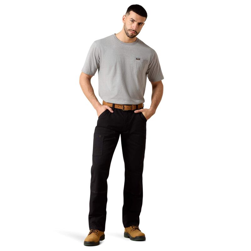 Rebar M4 Low Rise DuraStretch Made Tough Double Front Stackable Straight Leg Pant Image 3 of 7