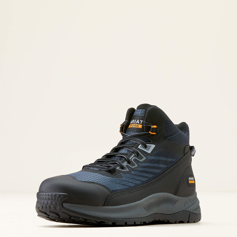 Outpace Shift Mid Composite Toe Work Shoe 3-4 Front