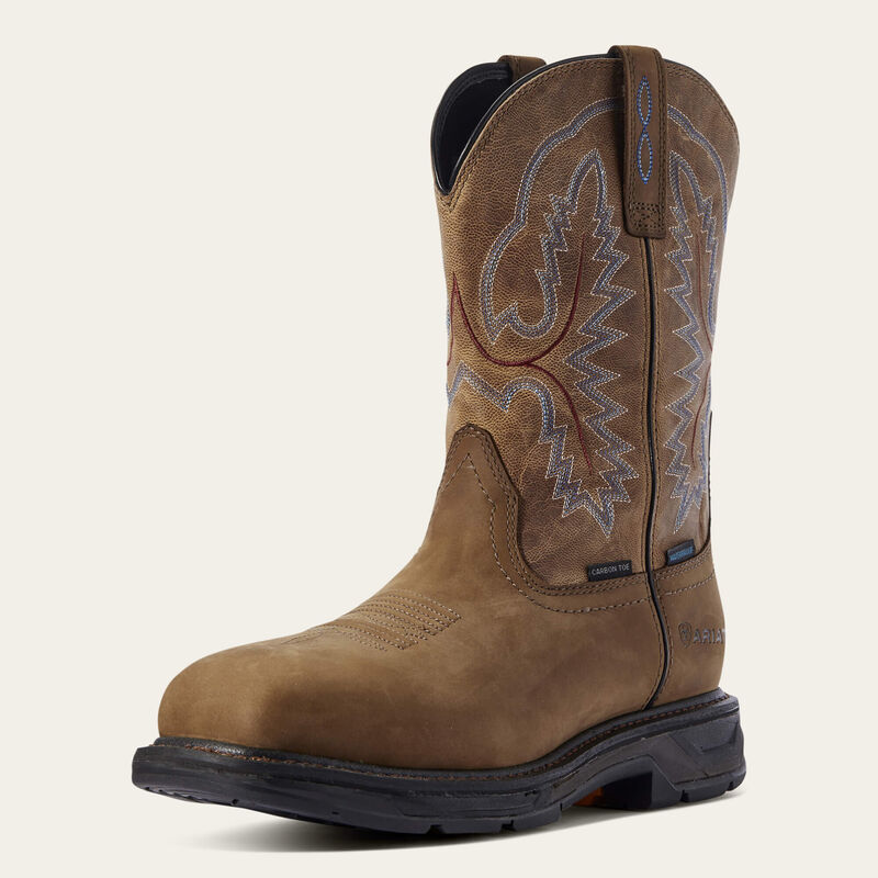 WorkHog XT Waterproof Carbon Toe Work Boot | Ariat Crew