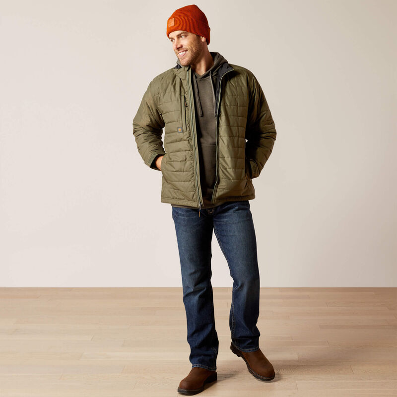 Rebar Cordura Ripstop Lightweight Insulated Jacket Full