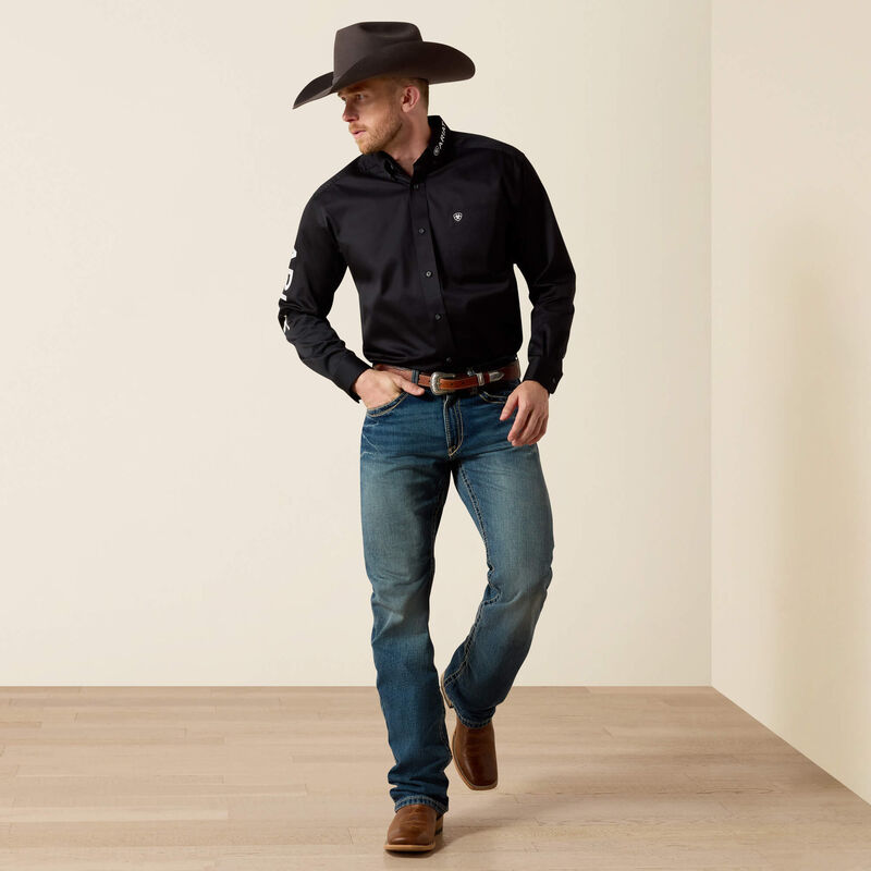 Team Logo Twill Classic Fit Shirt Full