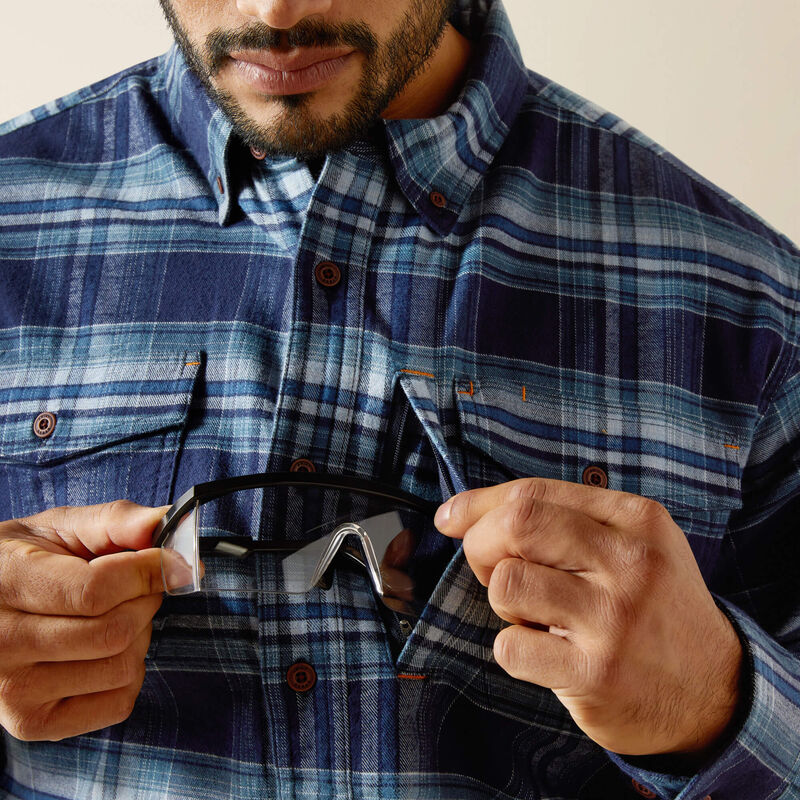 Rebar Flannel DuraStretch Work Shirt 02