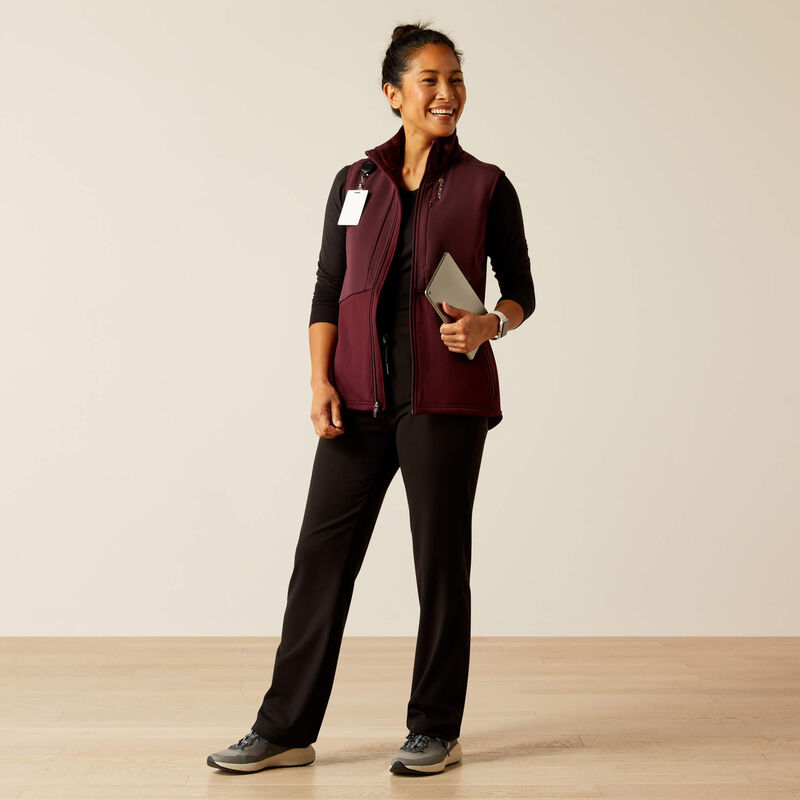 Sina Fleece Scrub Vest Image 3 of 5