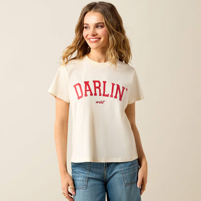 Collegiate Darlin T-Shirt Front