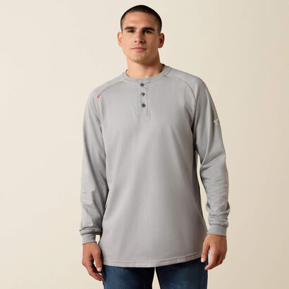 FR Henley Top Front