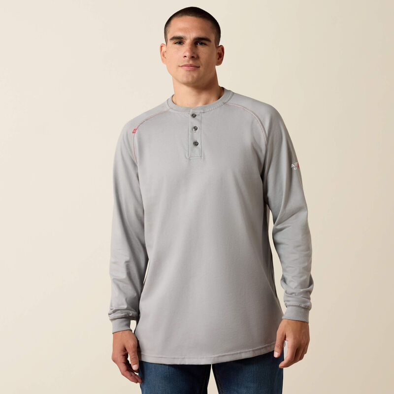 FR Henley Top Front