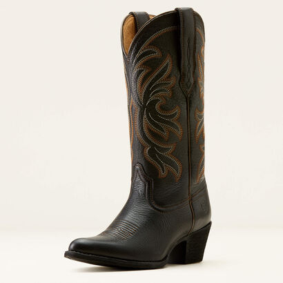 Heritage J Toe Stretchfit Western Boot 3-4 Front