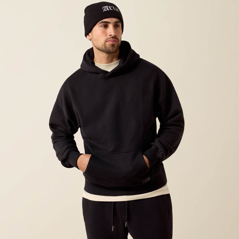 ToughStock Washed Heavyweight Fleece Hoodie Front
