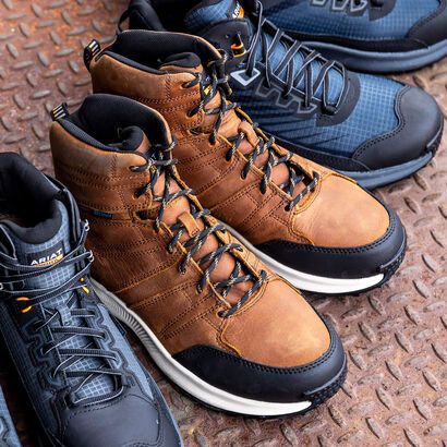 Outpace Shift 6" SD Waterproof Composite Toe Work Boot Lifestyle