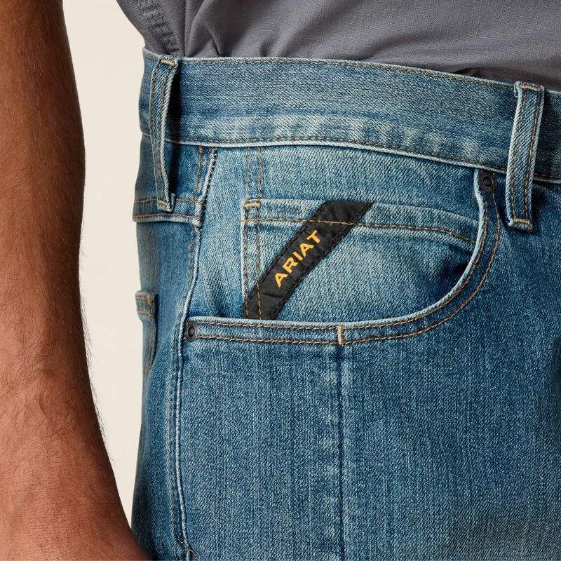 Rebar M5 DuraStretch Basic Stackable Straight Leg Jean 01