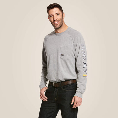 Rebar Cotton Strong Graphic T-Shirt Front