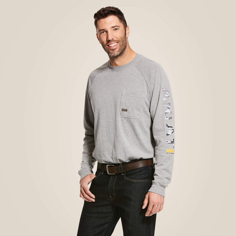 Rebar Cotton Strong Graphic T-Shirt Front