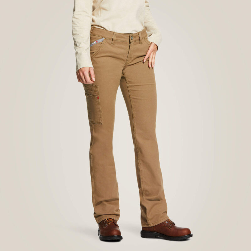 FR Stretch DuraLight Canvas Stackable Straight Leg Pant Front