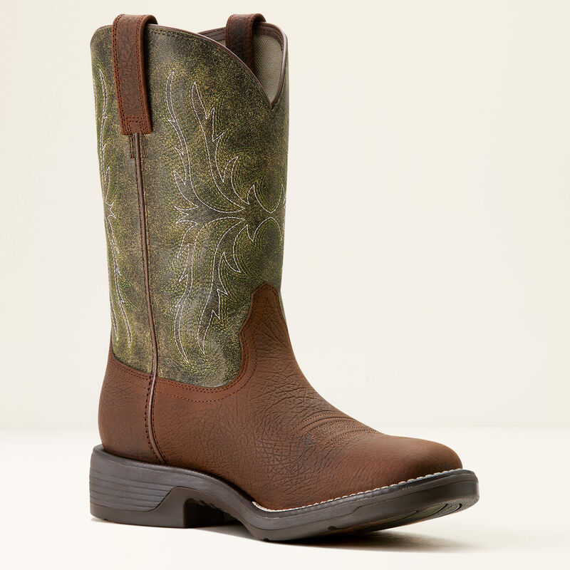 Ridgeback Round Toe Cowboy Boot Medial