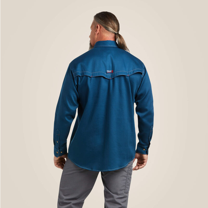 FR Vented Work Shirt Back