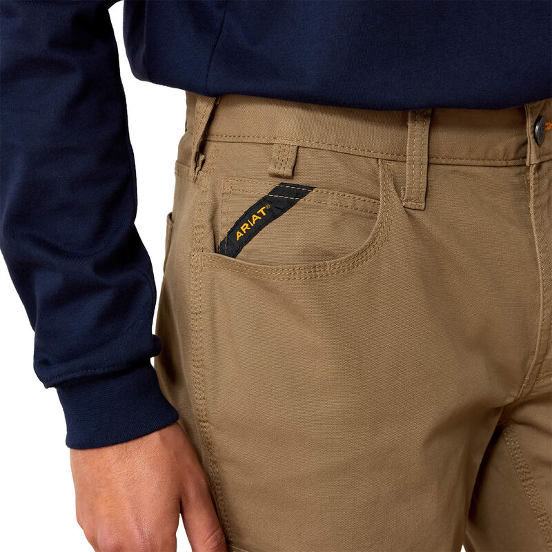 Rebar M4 Low Rise DuraStretch Made Tough Stackable Straight Leg Pant Image 4 of 7