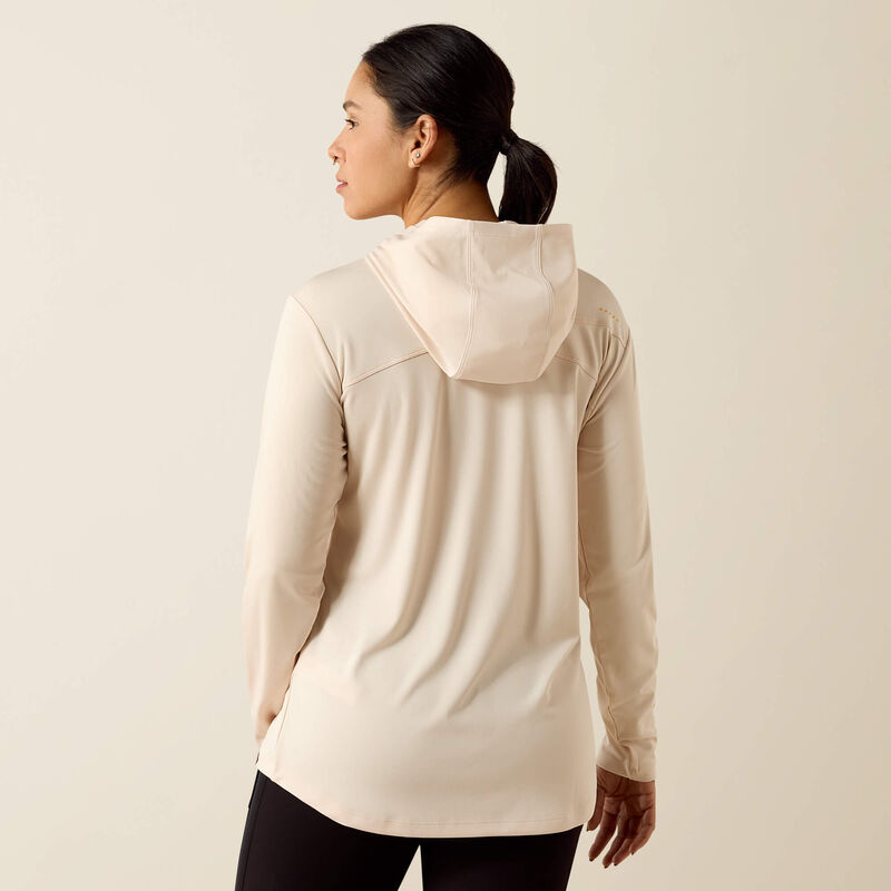Rebar Sunblocker Hooded T-Shirt Back