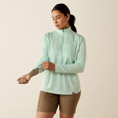 Rebar Evolution 1/2 Zip Top Front