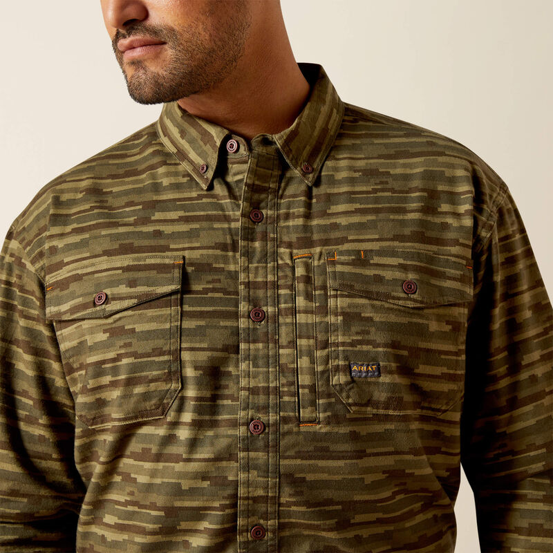 Rebar Flannel DuraStretch Work Shirt 01