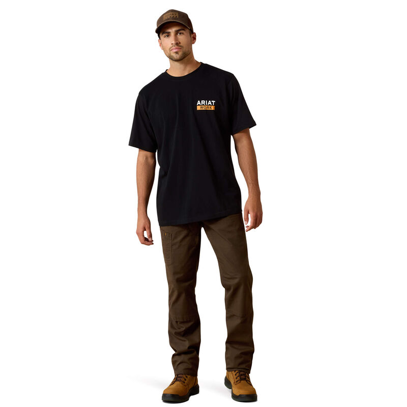 Rebar Cotton Strong Roughneck Graphic T-Shirt Full