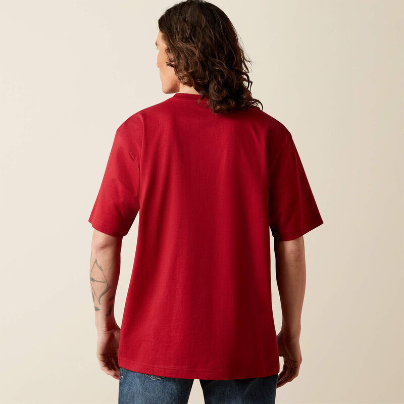 Rebar Cotton Strong Standard Pocket T-Shirt Back