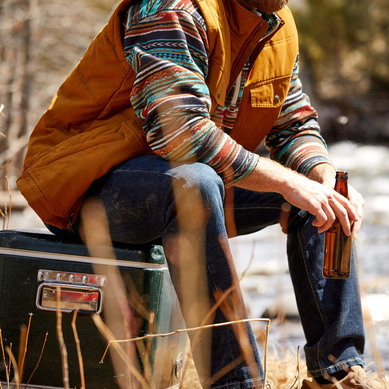 Grizzly 2.0 Canvas Conceal and Carry Vest Lifestyle