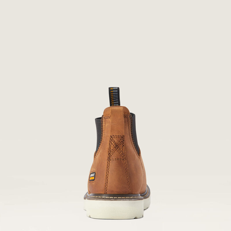 Rebar Wedge Chelsea Waterproof Work Boot Heel