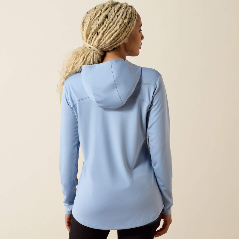Rebar Sunblocker Hooded T-Shirt Back