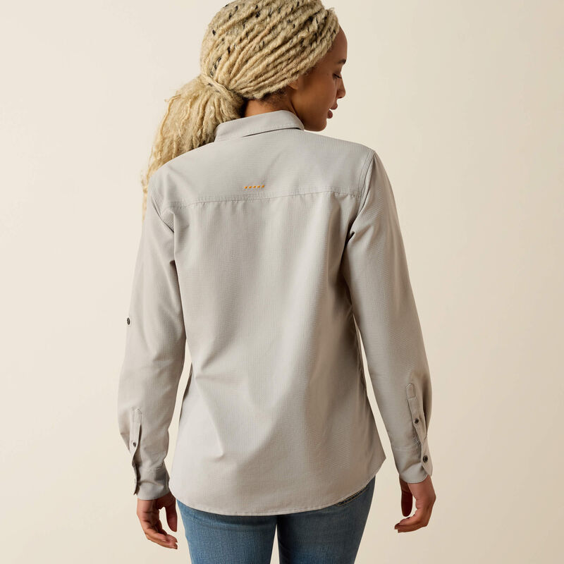 Rebar Made Tough 360 Airflow DuraStretch Work Shirt Back