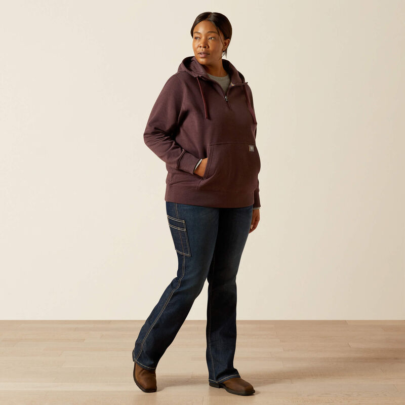 Rebar Skill Set 1/2 Zip Hoodie Full Plus