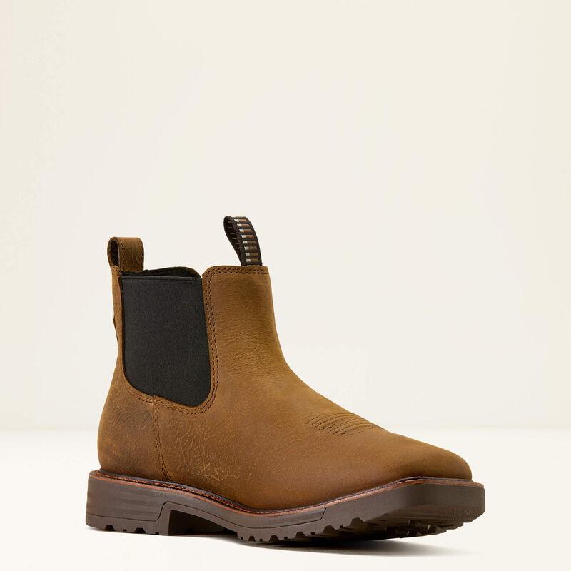 Activator Chelsea Waterproof Wide Square Toe Work Boot Medial