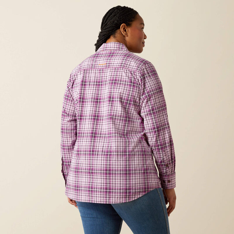 Rebar Made Tough DuraStretch Work Shirt Back Plus