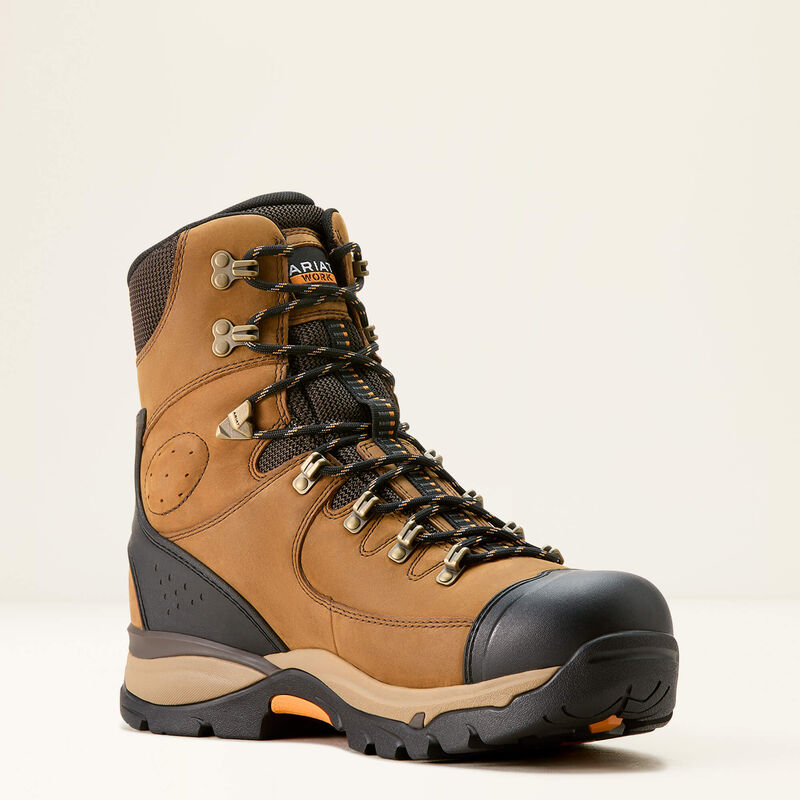 Endeavor 8" Waterproof Insulated Work Boot Medial