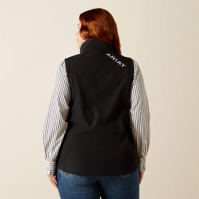 Ariat Logo Softshell Vest Back Plus