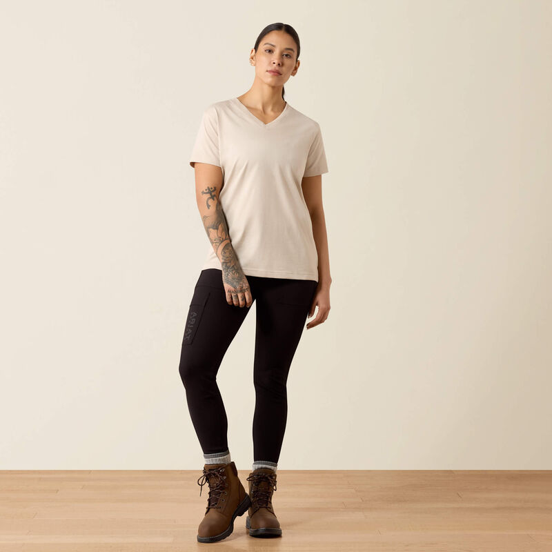 Rebar Cotton Strong Standard V-Neck T-Shirt Full