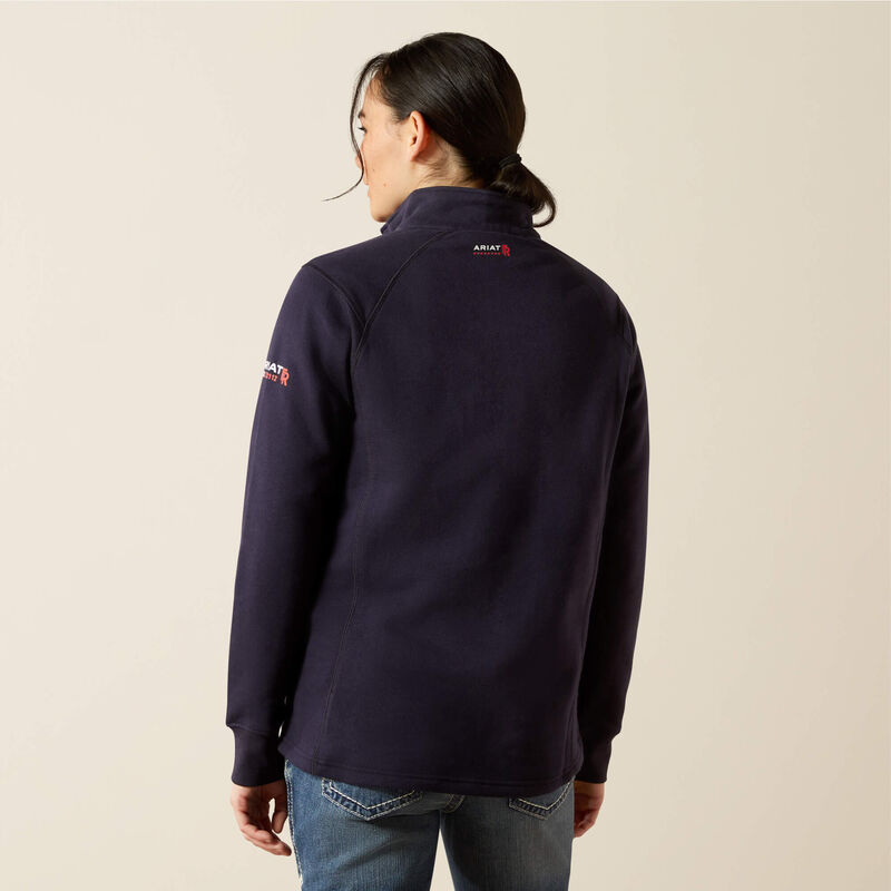 FR Rev 1/4 Zip Top Back