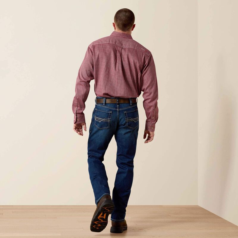 FR M4 Relaxed DuraStretch Lineup Stackable Straight Leg Jean Back