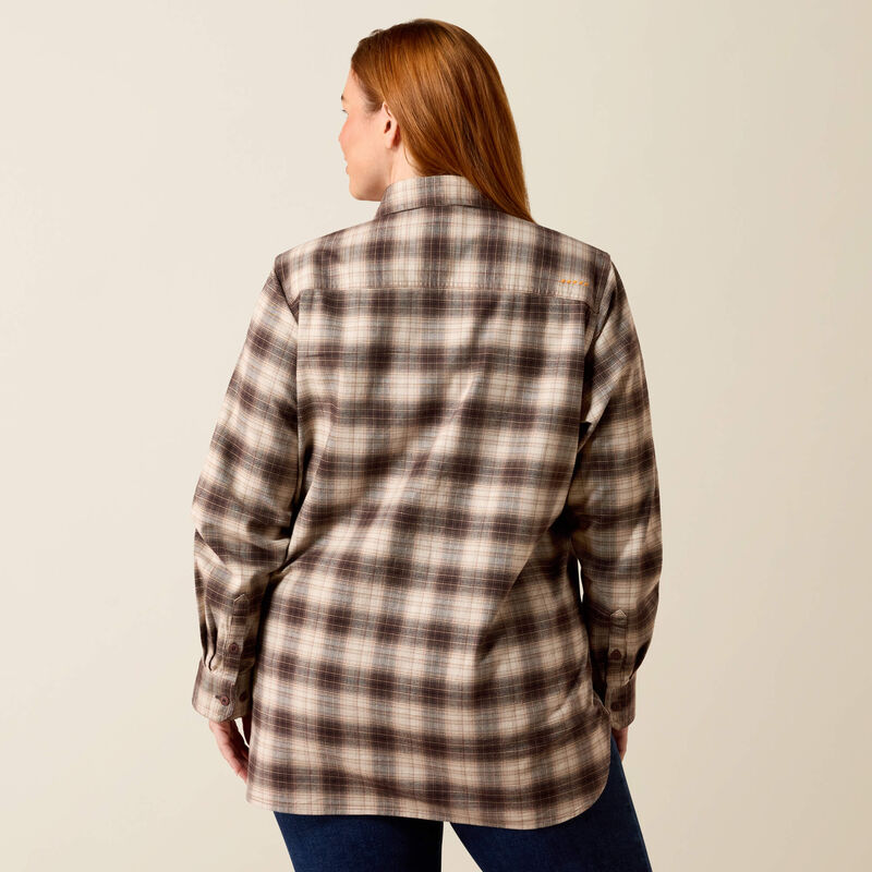 Rebar DuraStretch Flannel Tunic Back Plus