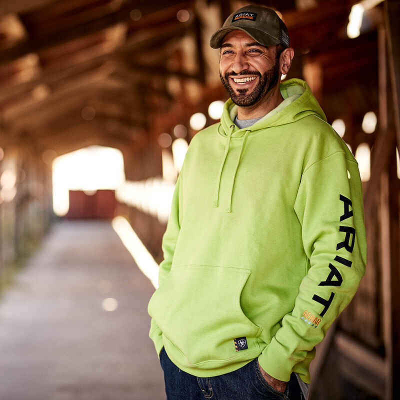 Rebar Graphic Hoodie Lifestyle