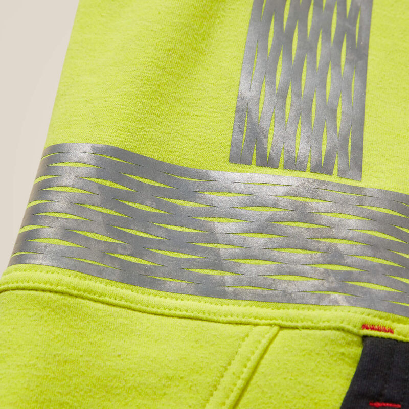 FR Hi-Vis Full Zip Hoodie Image 3 of 3