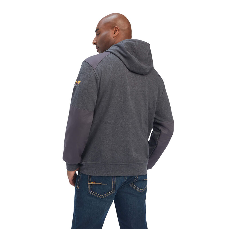 Rebar Workman DuraCanvas Hoodie Back
