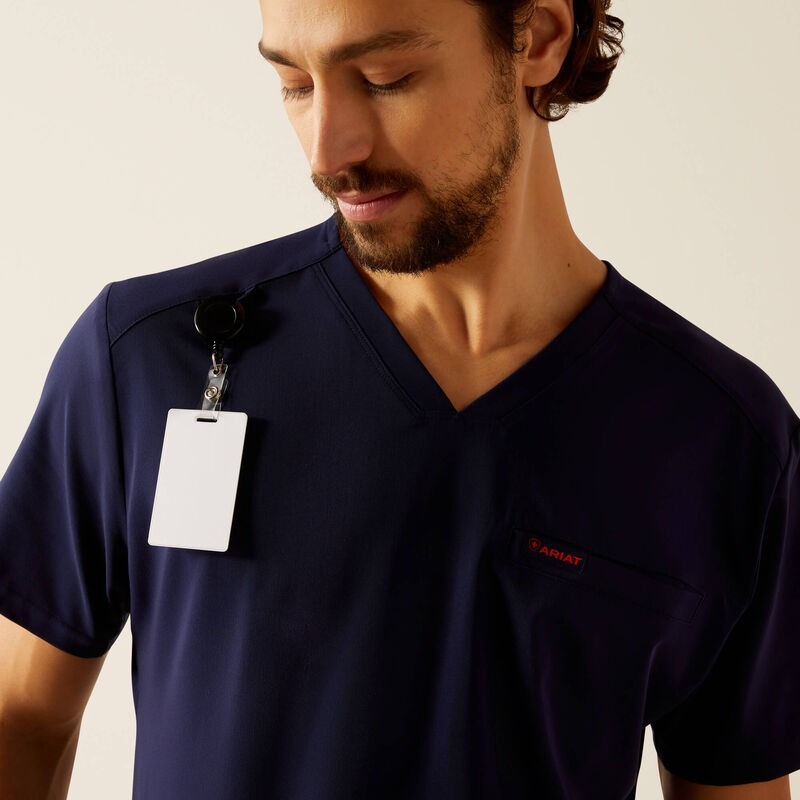 Derham 6 Pocket Scrub Top 01