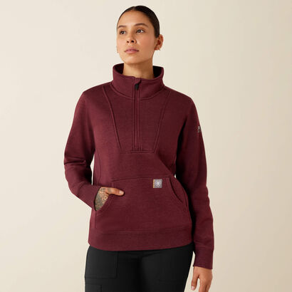 Rebar Traverse Funnel Neck Sweatshirt Front