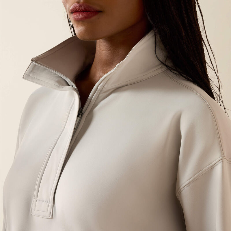 Breeze Logo 1/2 Zip Sweatshirt 01